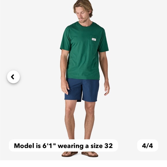 Men’s Patagonia Wavefarer Hybrid Walk Shorts - Picture 3 of 8